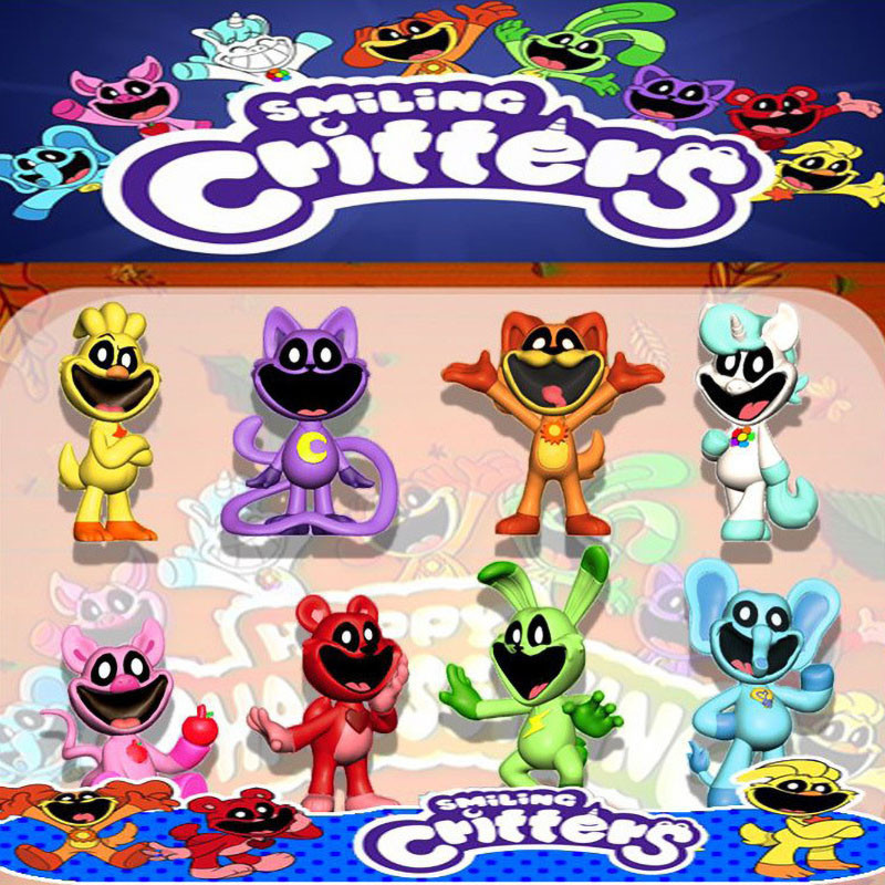 10pcs Game Poppy Playtime 3 Smiling Critters Figure Model Dolls Toys ...
