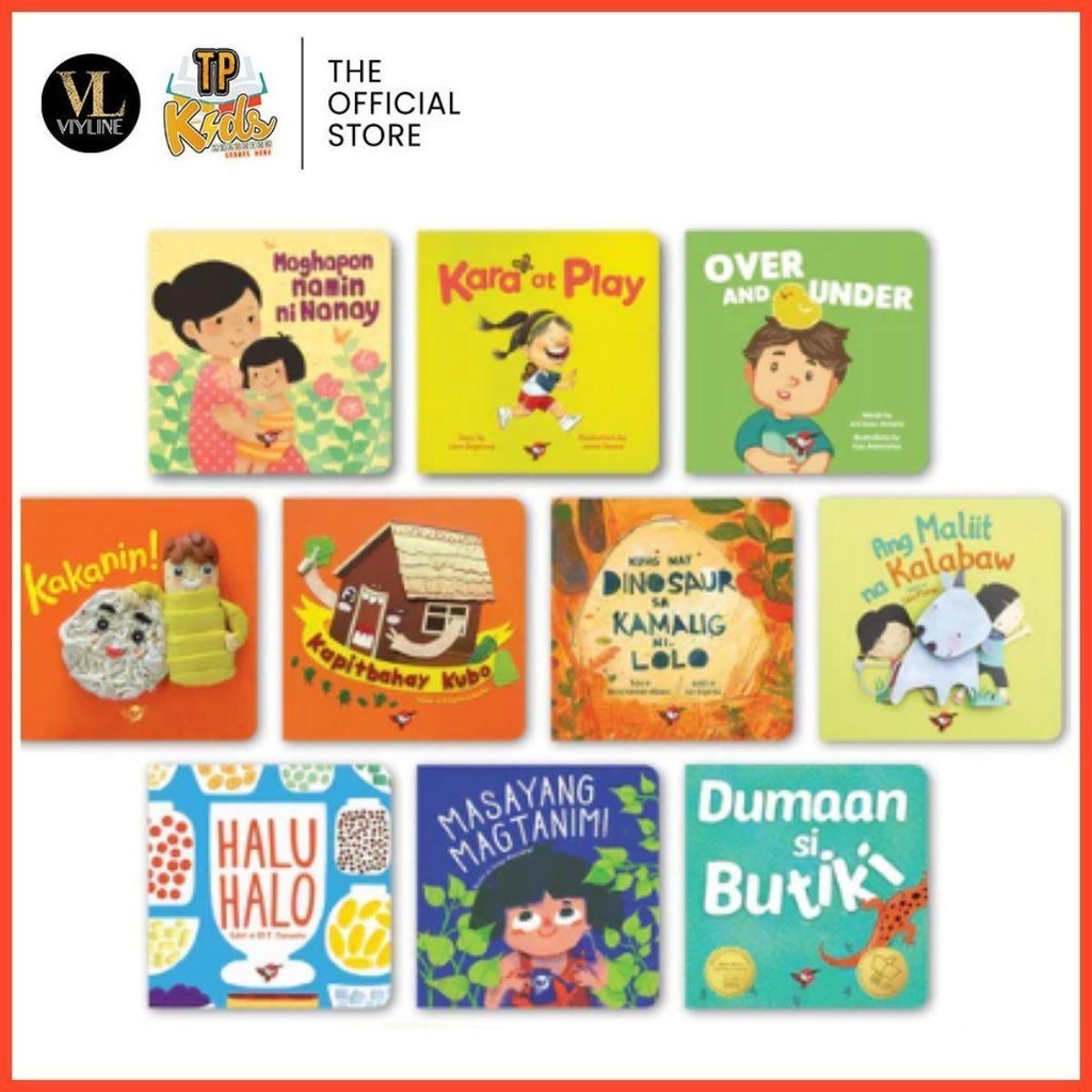 My First Filipino Library - Big Wika Board Book Collection by Adarna ...