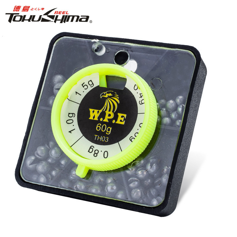 78Pcs/Boxed Split Shot Fishing Sinkers 0.4g 0.6g 0.8g 1.0g 1.5g Removable Lead Fishing Weights