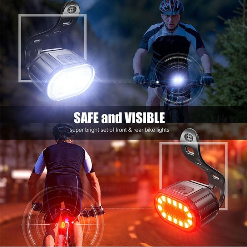 Cycle back light rechargeable hotsell