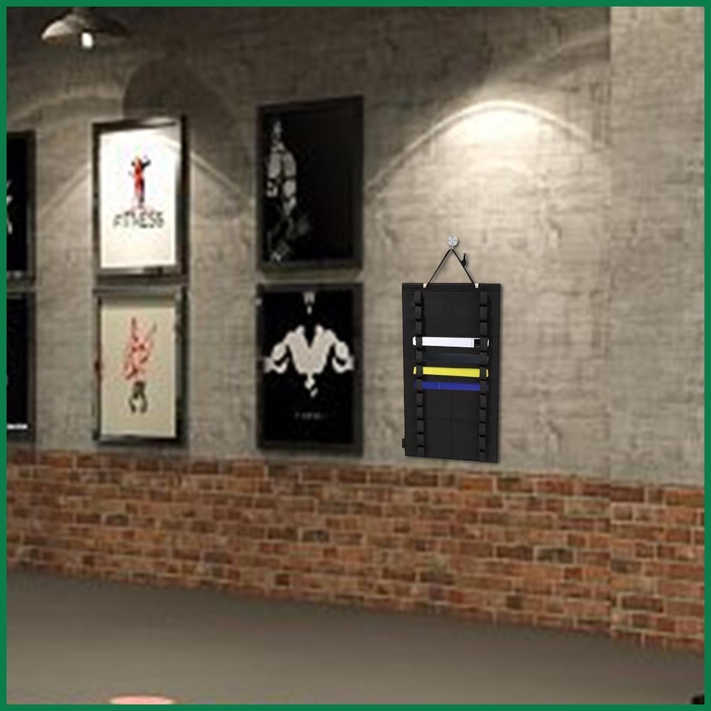 Karate Belt Display Rack Wall Mounted Belts Display Holder Holds 12