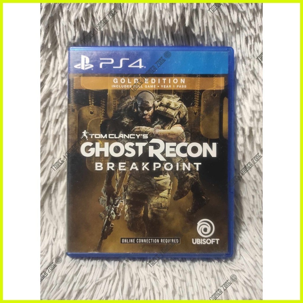 ♞Ghost Recon Breakpoint Gold Edition PS4 Playstation 4 Original CD Game  Games | Shopee Philippines