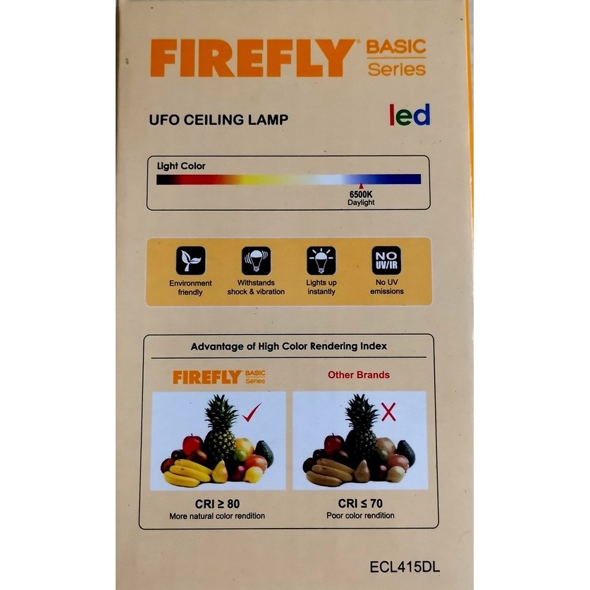 Firefly Ufo Led Ceiling Lamp 15 Watts,20 Watts Daylight 