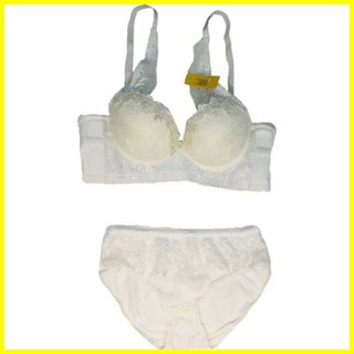 ONE Set] Victoria's Secret Gel Pushup Plunge Bra+Panty Set/Bra And