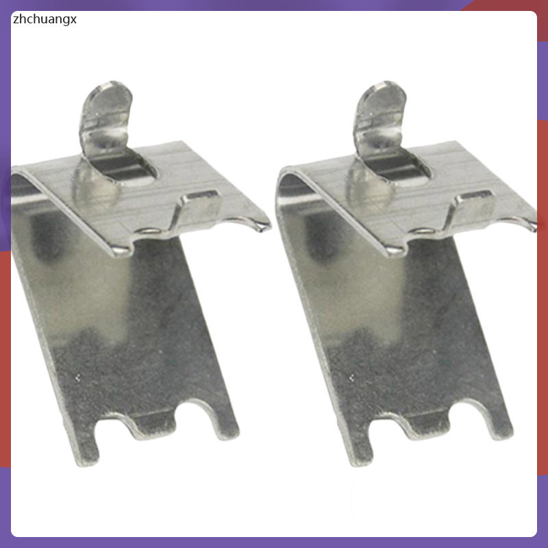zhchuangx 2 Pcs Cooling Rack Refrigerator Shelf Clips Metal Shelves