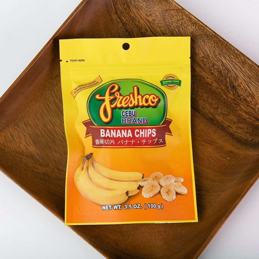 Freshco Banana Chips (100 grams/pack) | Shopee Philippines