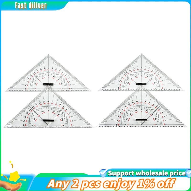 In stock-2X Chart Drawing Triangle Ruler for Ship Drawing 300mm Large ...