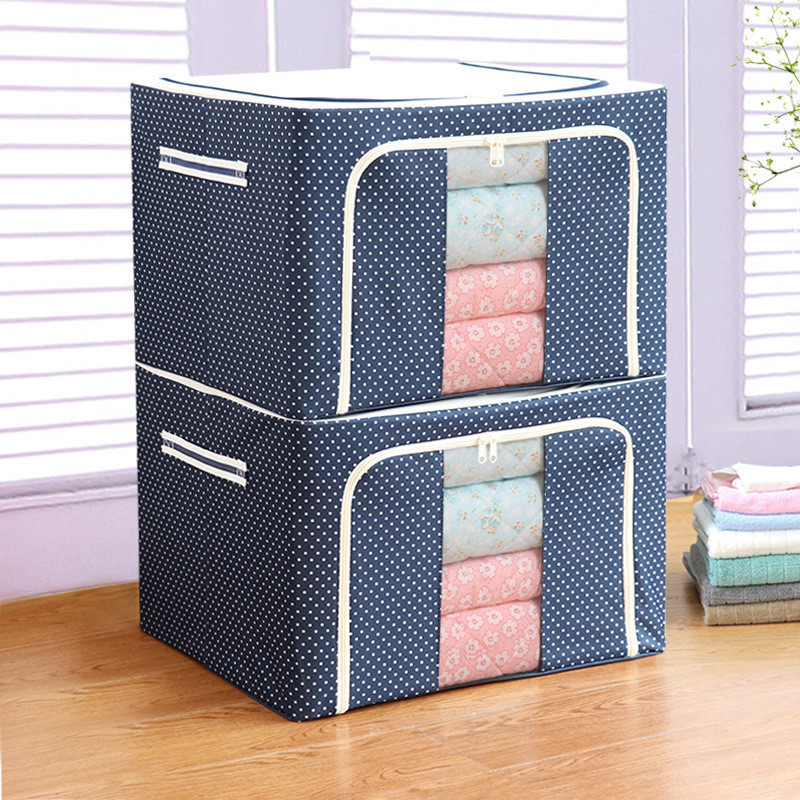 Household Clothing Waterproof Storage Box Foldable Large Cabinet Cover ...