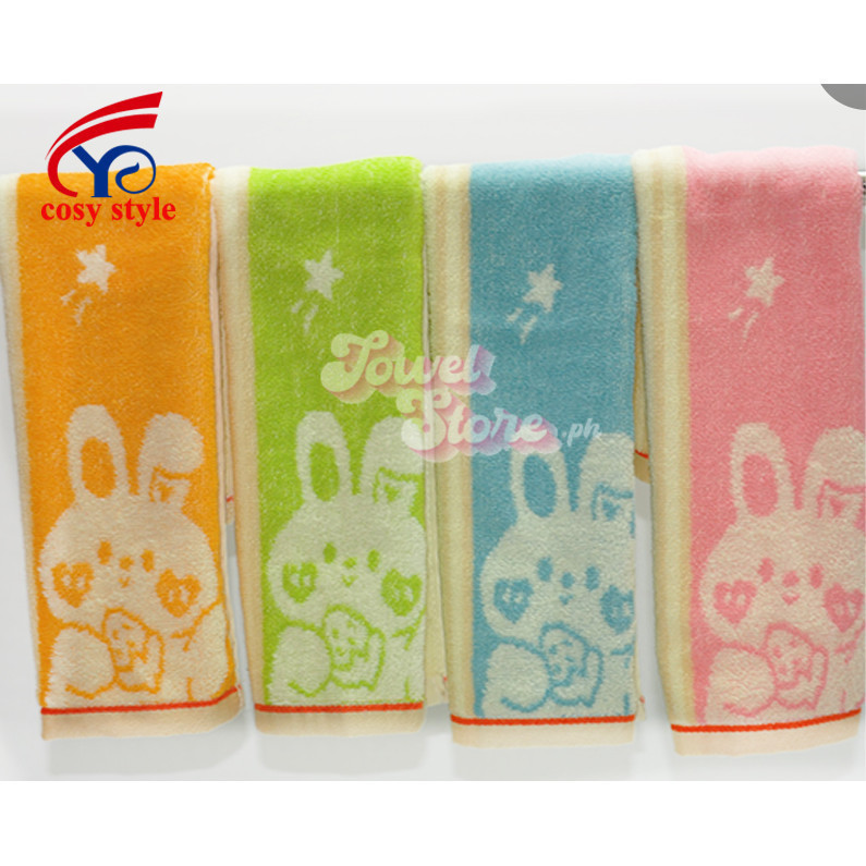 Hand Towel rabbit face towel towel cotton towel for kids cotton face