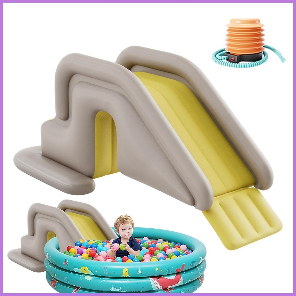 Commercial Swimming Above Ground Pool Inflatable Water Slide - Fun ...