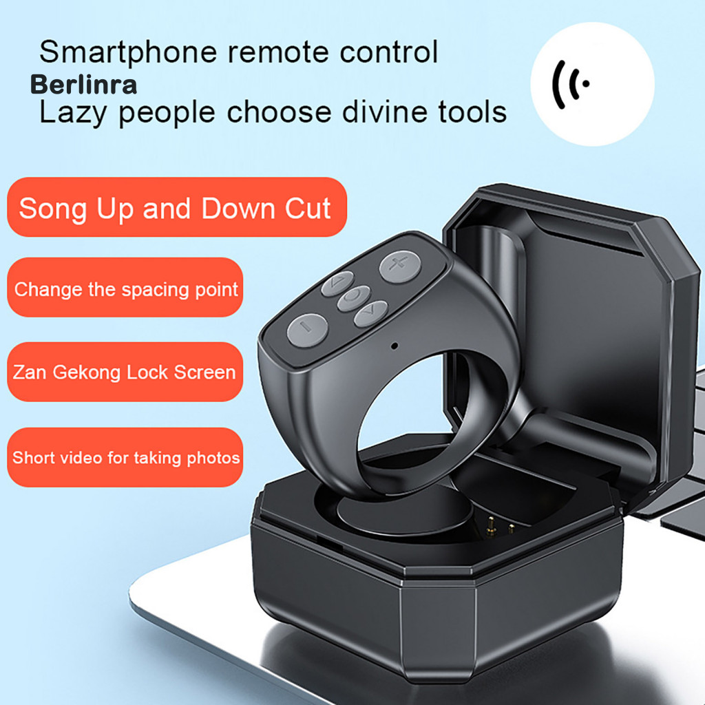 Ber Remote Control for Apps and E-books Wireless Page Turner Bluetooth ...