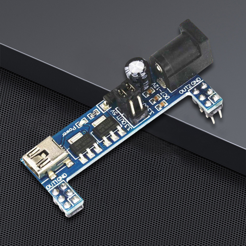 Module D'alimentation MB102 Pour Platine D'expérimentation - Double Sortie 3.3V/5V + Port USB - Plug And Play - 8