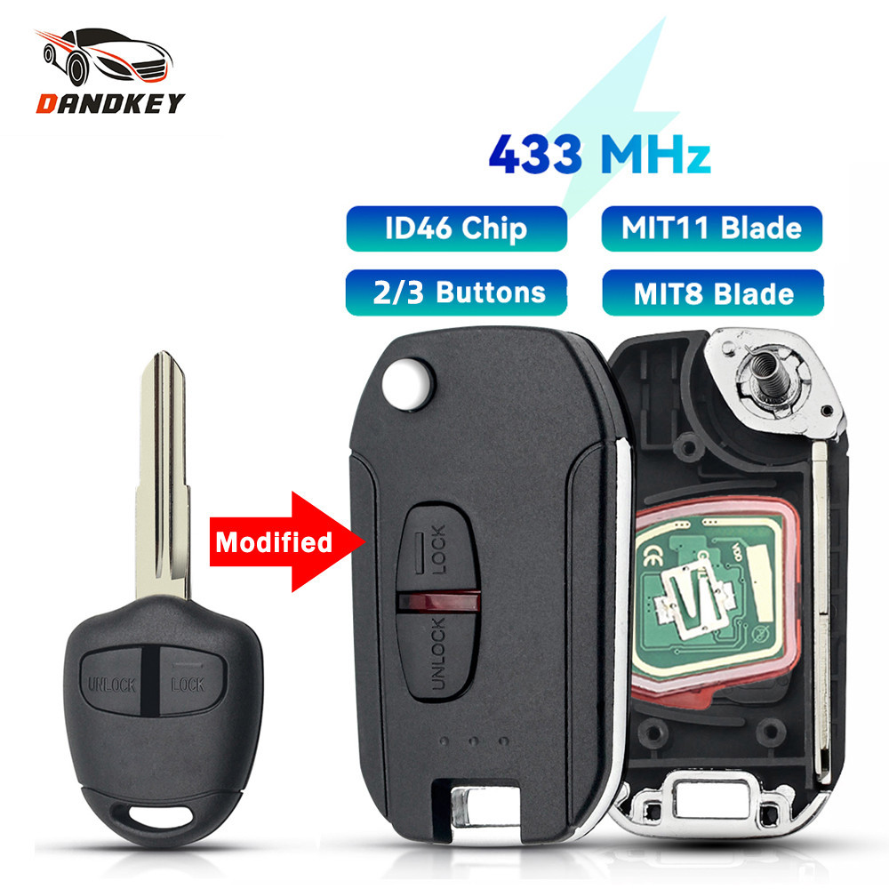 For Mitsubishi Outlander Pajero Triton ASX Lancer Shogun with ID46 Chip ...