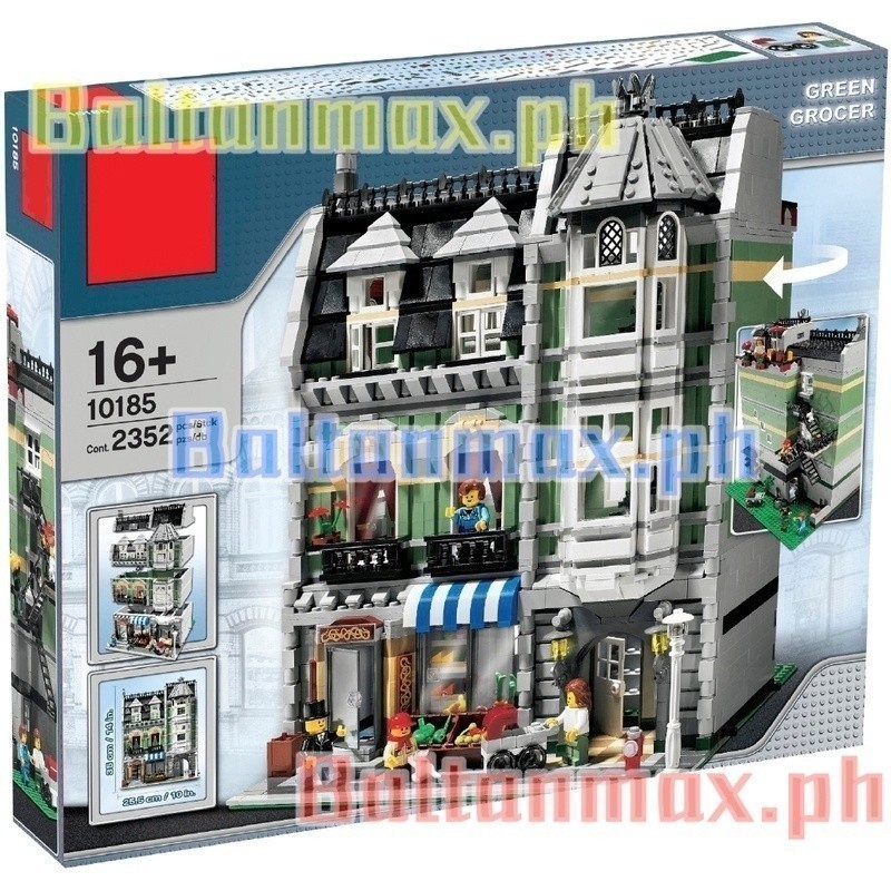 Baltanmax Compatible with Modular Buildings Green Grocer 10185 15008 180064 99015 Building blocks toys Shopee Philippines