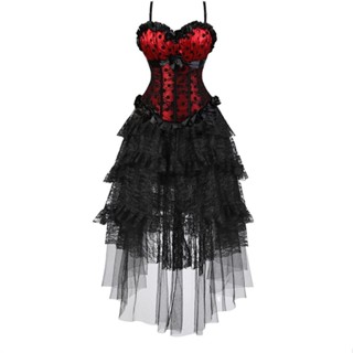 Corsets For Women Princess Over bust Bustier Top Gothic Punk Sexy Straps :  : Clothing, Shoes & Accessories