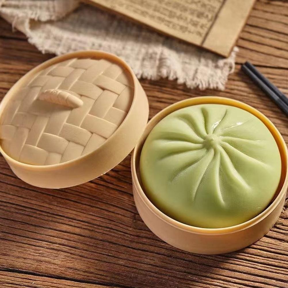 Squishy Toys Bun Siopao Toy Simulation Buns Squeeze Ball Fidget Toys ...