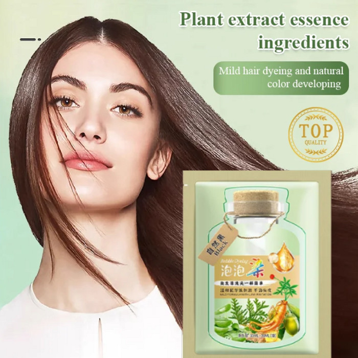 Hot [Let You Have Beautiful Hair] Plant Extract Hair Coloring Cream ...