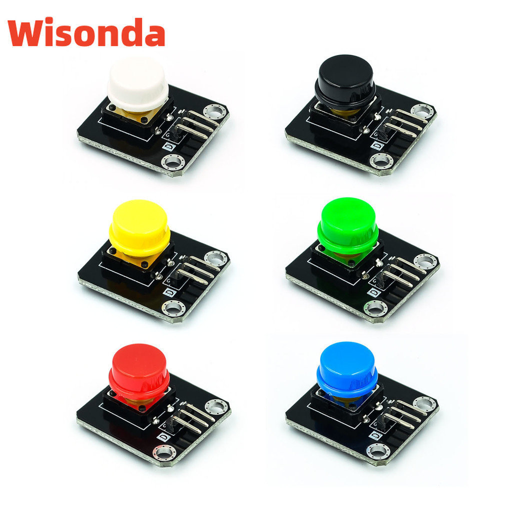 Electronic Building Blocks Button Module Tact Switch Large Button Micro ...