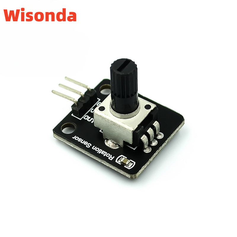 Raspberry Pi electronic potentiometer analog knob module RV09 rotary ...