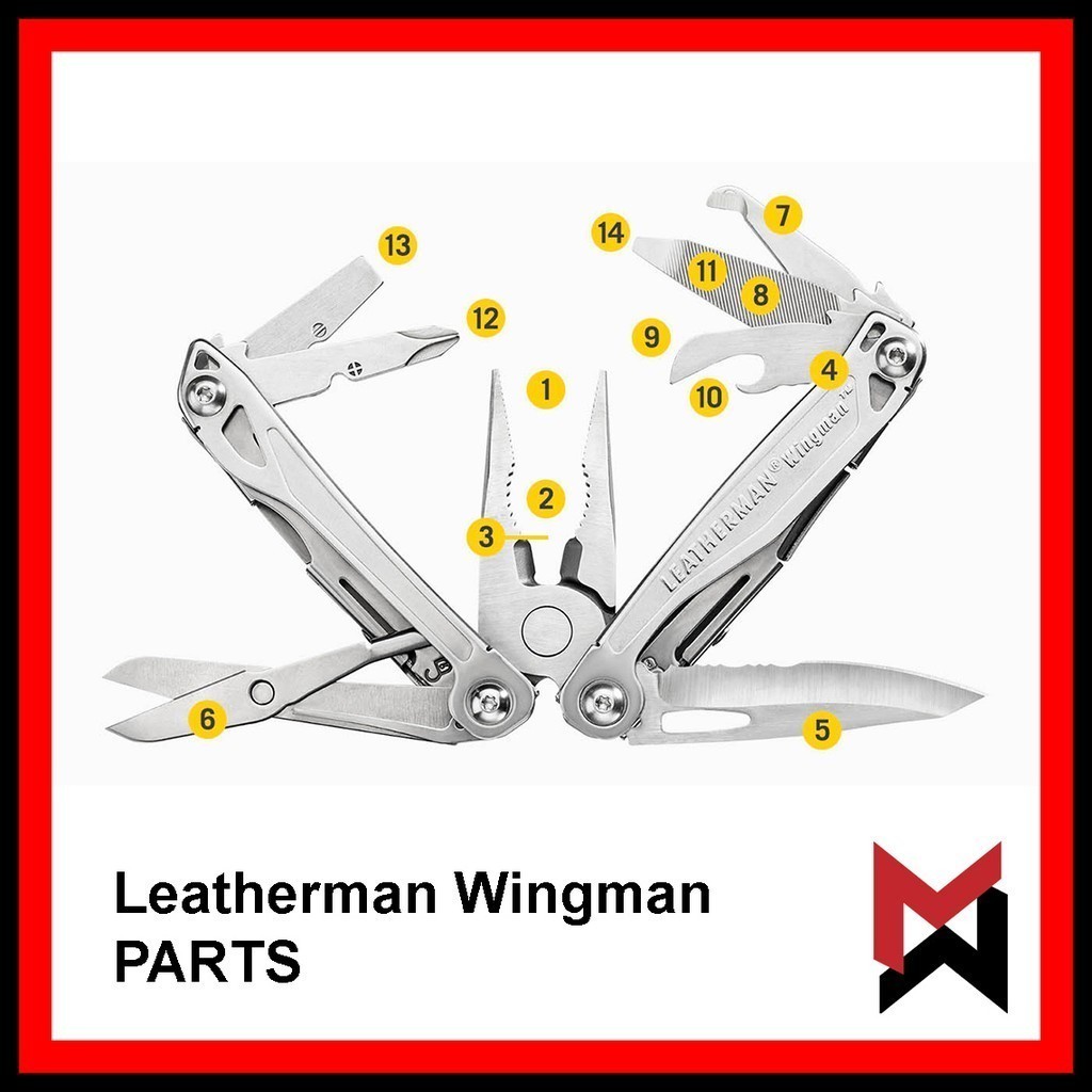 Leatherman Sidekick / Wingman Replacement Pliers – Stainless Steel Part