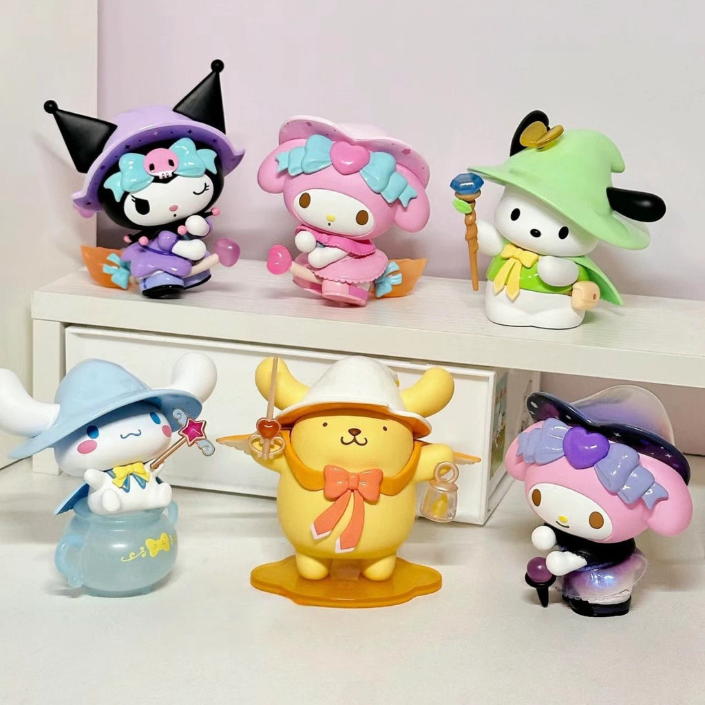 Sanrio Magic Story Series Blind Box Kuromi Cinnamoroll Melody Pochacco ...