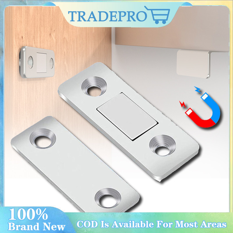 Lot De 20 Fermetures Magnétiques Pour Portes Et Placards – Acier, Argent, Sans Vis