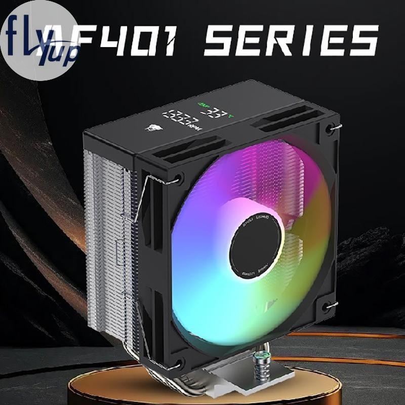 flyup ARGB Computer CPU Cooler With Temperature Rotation Speed Monitor ...