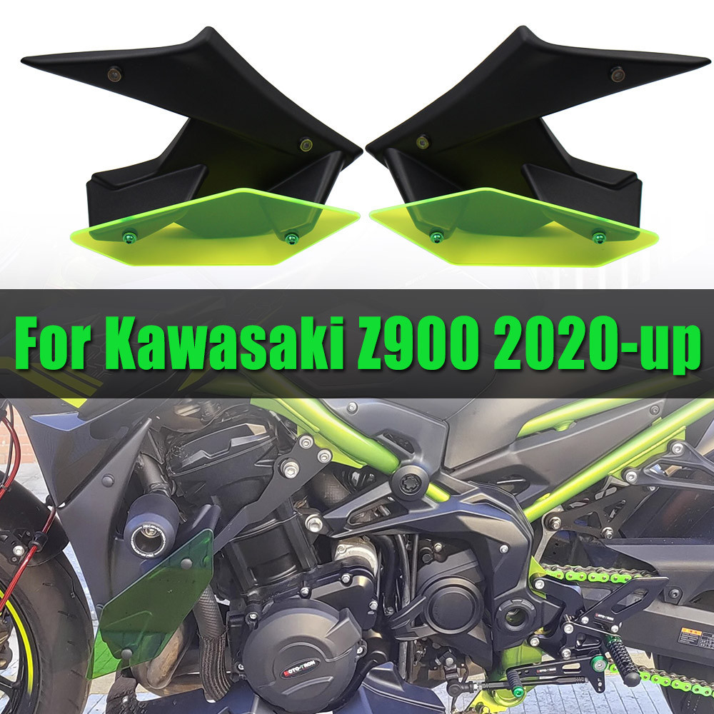 For Kawasaki Z Motorcycle Side Fairing Downforce Spoilers Fixed Wing Winglet