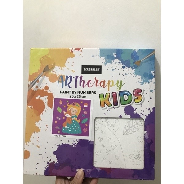 ART THERAPY FRAMED PAINT BY NUMBERS 25x 25cm Shopee Philippines