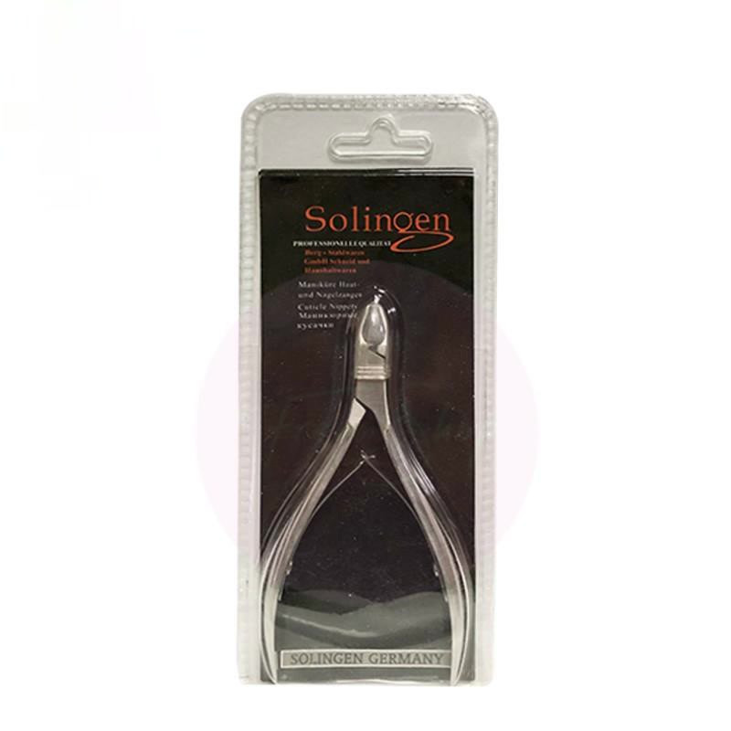 Solingen Stainless Nipper Nail Care Nail Clipper Manicure Tool (Black ...