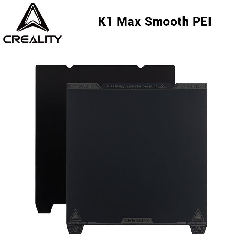 Creality 315*310mm K1 Max Smooth PEI Build Plate Kit High Flatness For ...