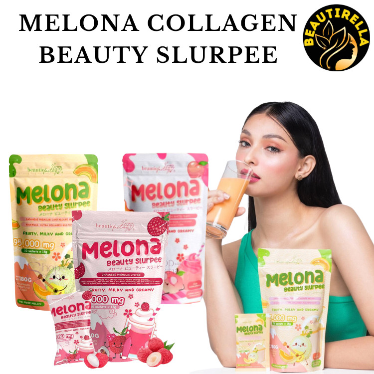 Melona Beauty Slurpee Beautie Factory Collagen Japan Premium Whitening