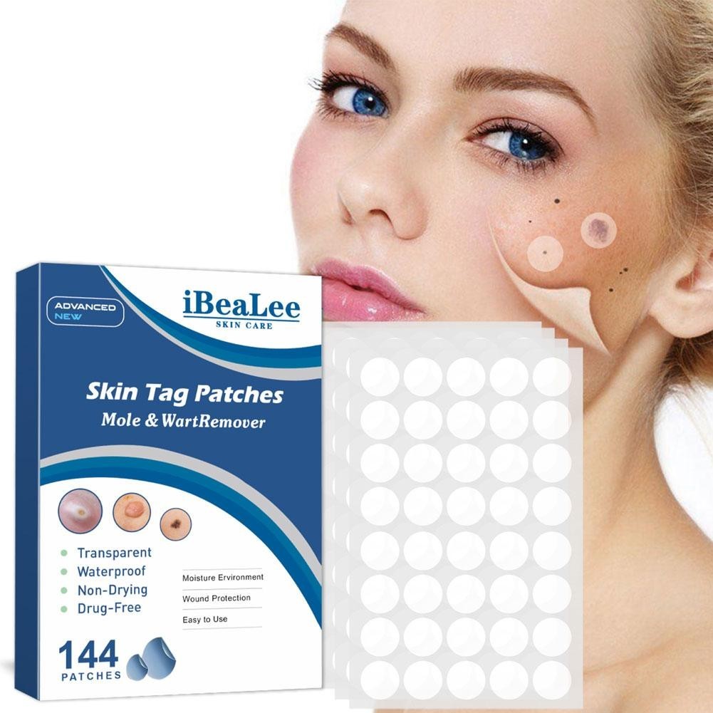 144pcs IBeaLee Wart Patch Clean Care Skin Tag Remover Patch | Shopee ...