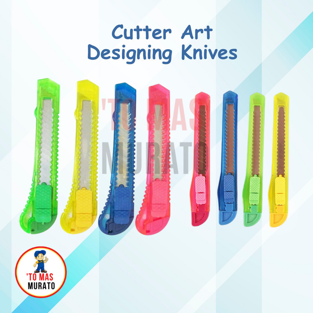 TMM Retractable Cutter Knife/ Cutter Art Designing Knives 1pc only ...