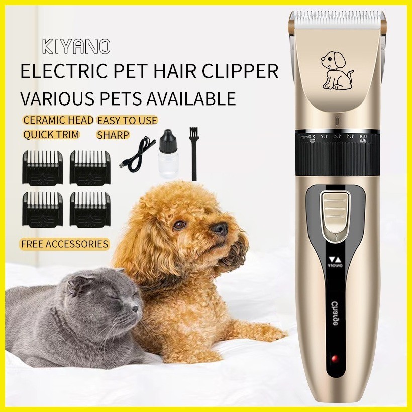 Pet Dog Cat Professional Rechargeable Shaving Razor for Dogs Grooming ...