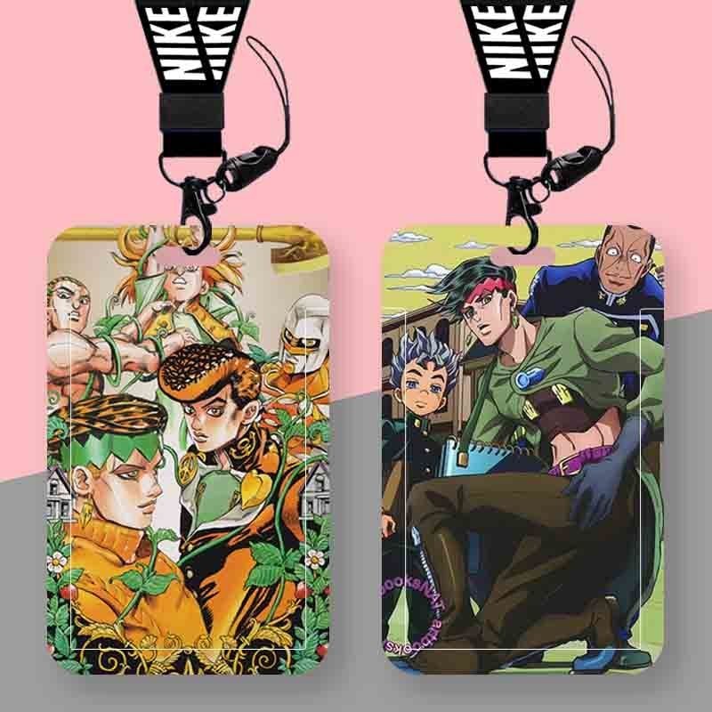 Kishibe Rohan Josuke JOJO Bus Card Student Meal Card Keychain Campus ID ...