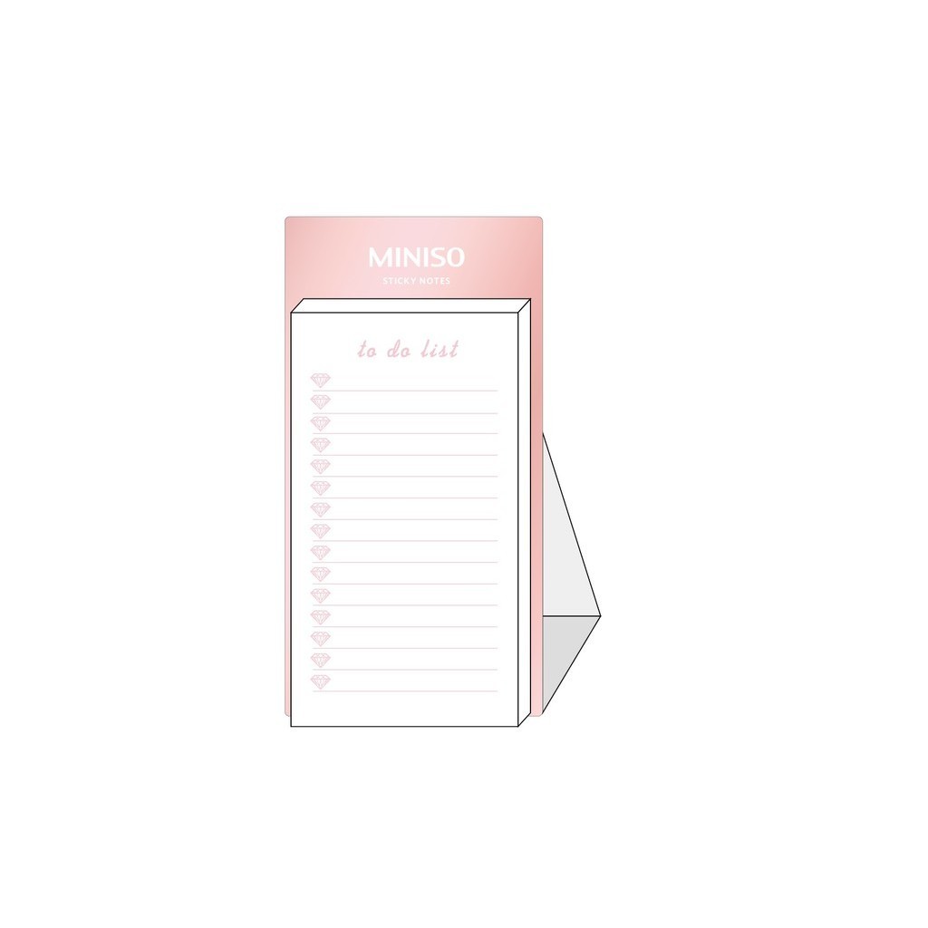 MINISO Rose Gold Series Note Pad 60 Sheets PDQ | Shopee Philippines