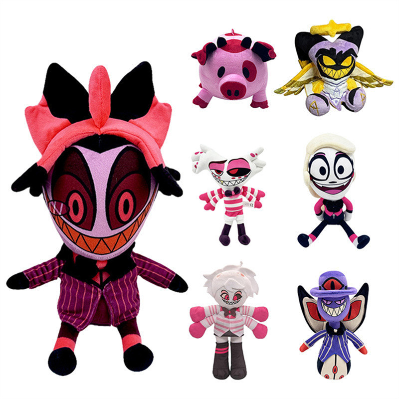 Children TV Cartoon Hazbin Hotel Peluches Anime Plush Doll Charlie ...