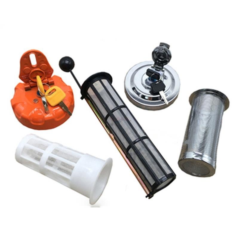 Excavator Anti-theft diesel tank cover Fuel tank filter excavator ...