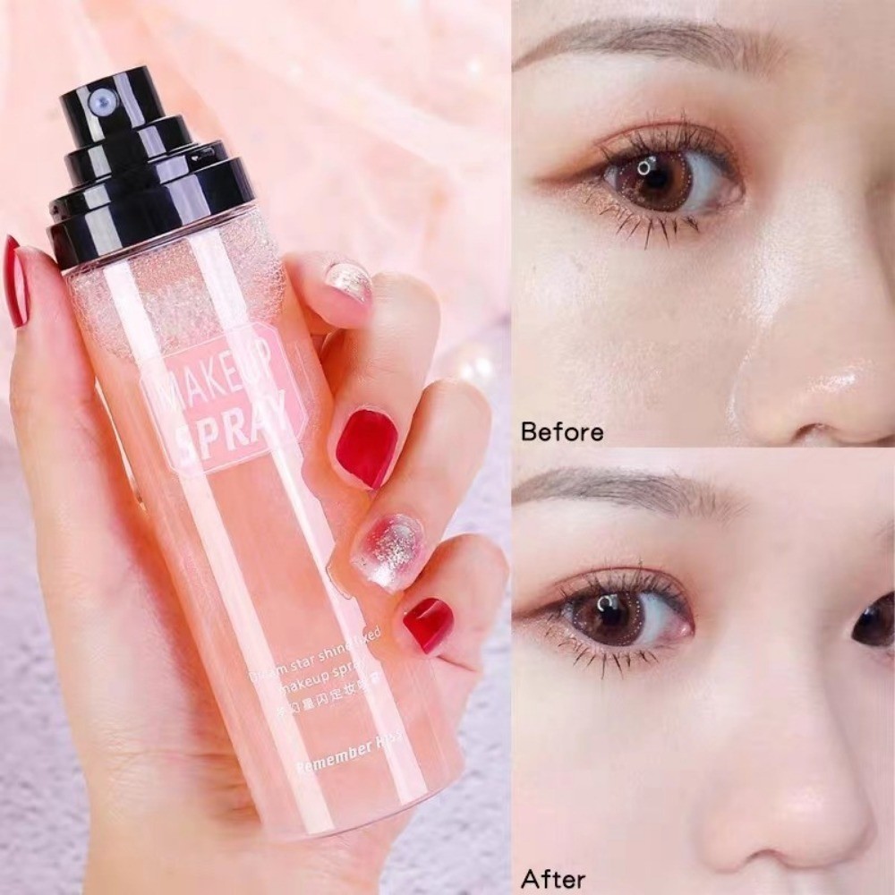 【In Stock】110ml Pink Peach Dream Starlight Makeup Setting Spray