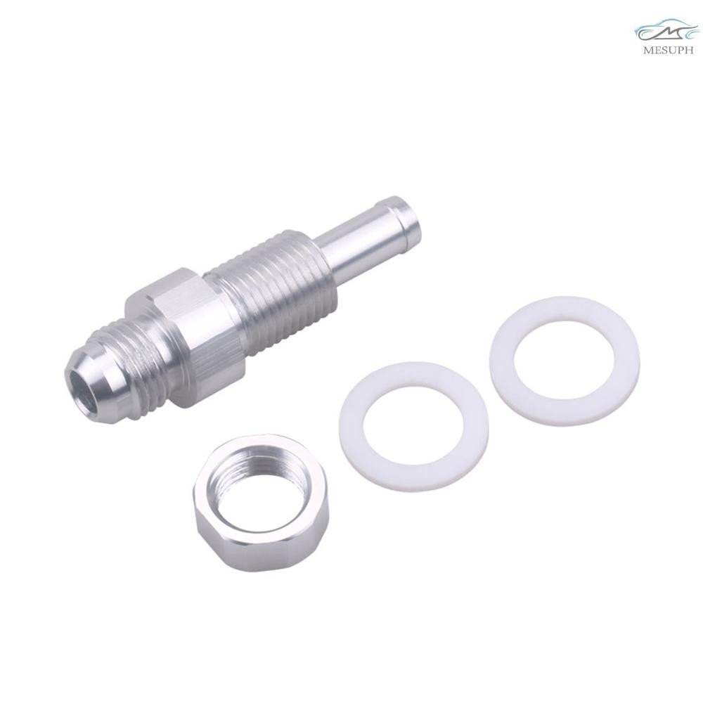 8AN Male Flare Bulkhead To 3/8 Hose Barb Fuel Tank Fitting | Shopee ...