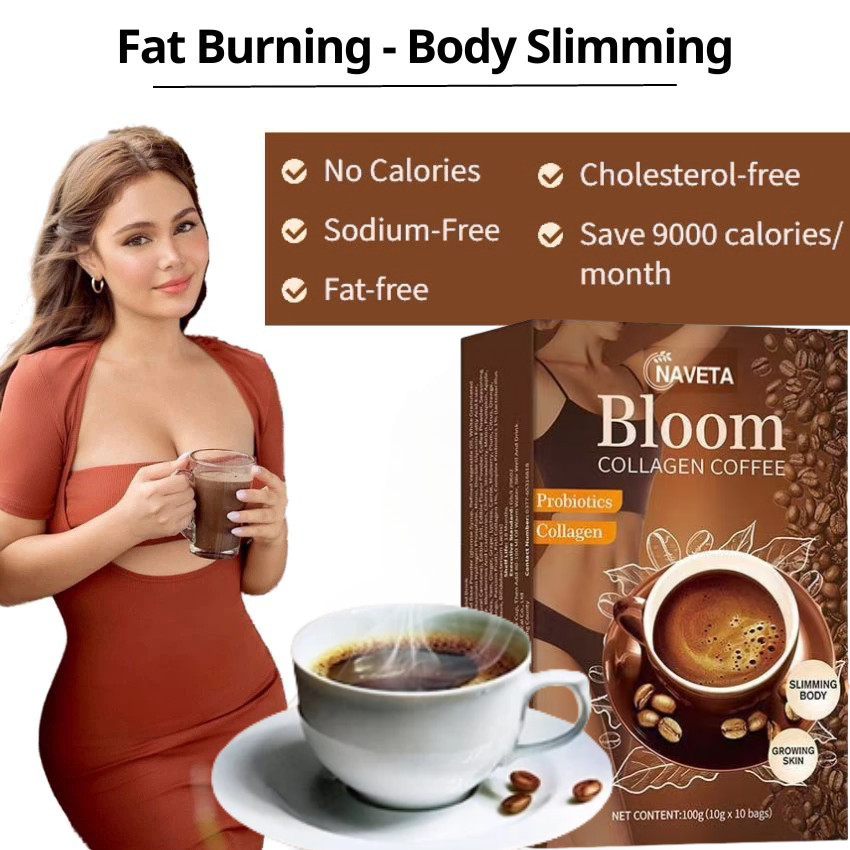 Bloom Collagen Coffee Glutathione Slimming Detox Diet Coffee | Shopee  Philippines
