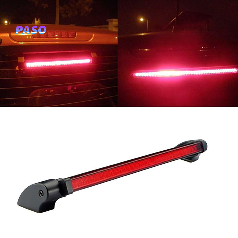 PCA-12V Auto Car Tail Brake Light Bar Red LED High Mount Stop Rear ...