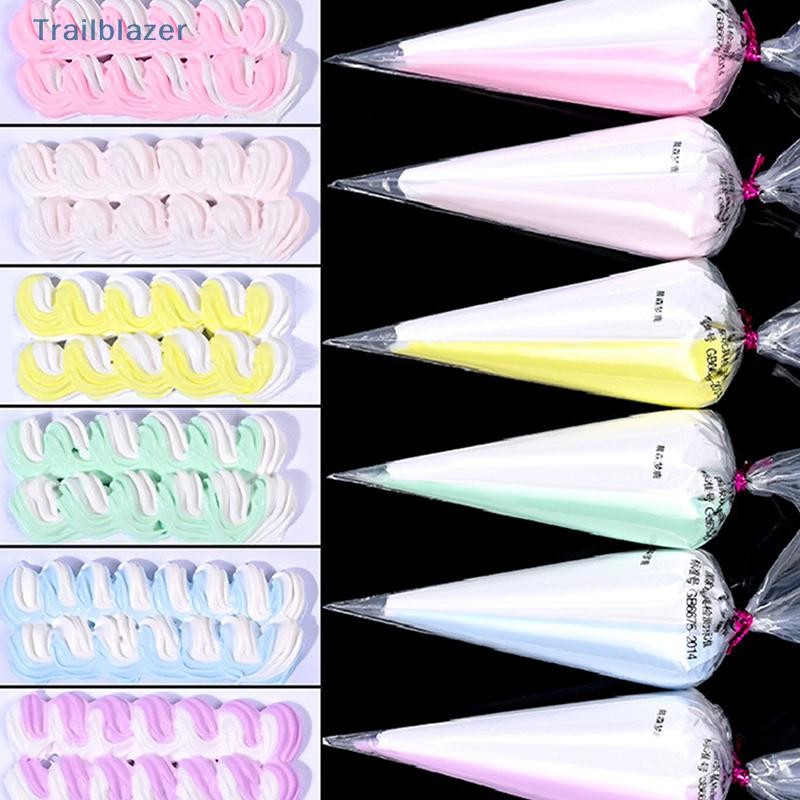 Cream Glue, 9PCS Rainbow Colors 100g Fake Whipped Cream Glue With 6PCS Piping Tip, DIY Phone Case Kit For Decoration Craft For Birthday, Christmas