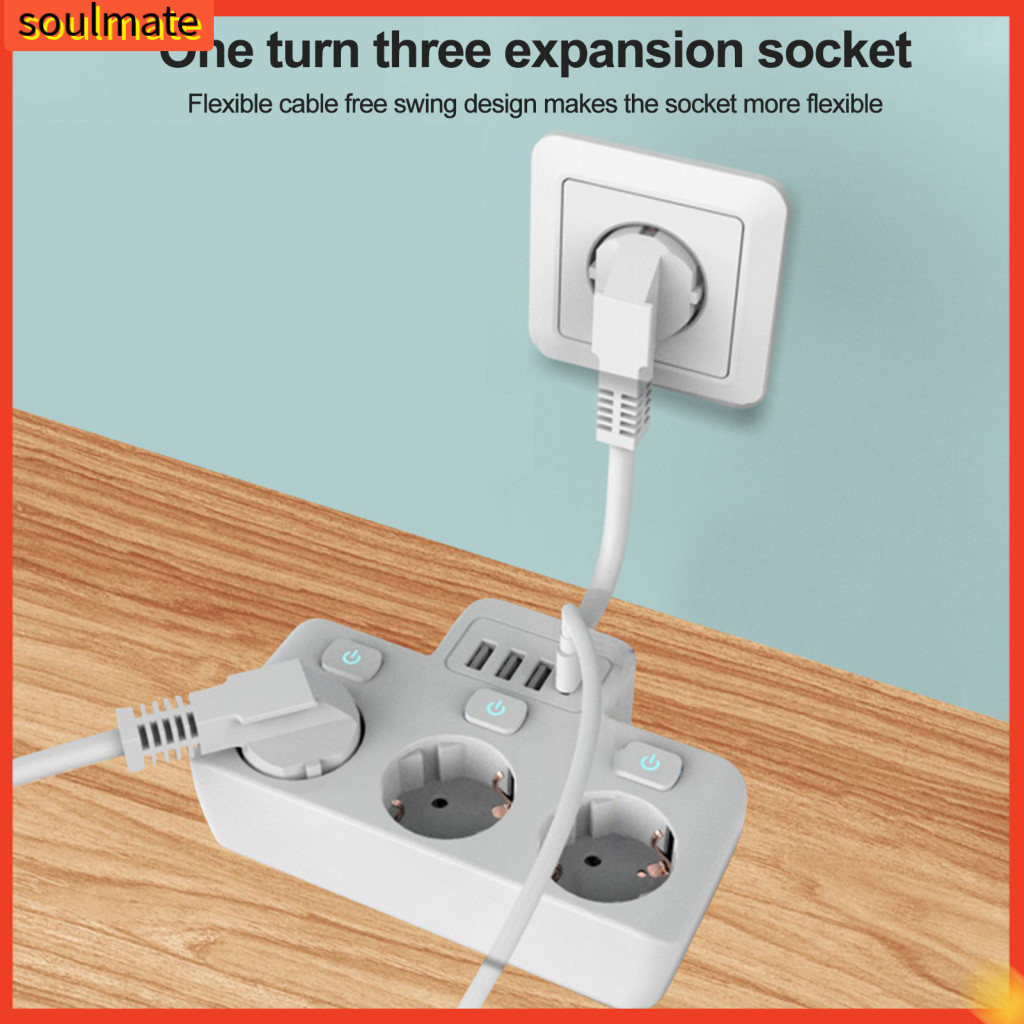 soulmate| European Plug Adapter Travel Power Plug Adapter Universal ...