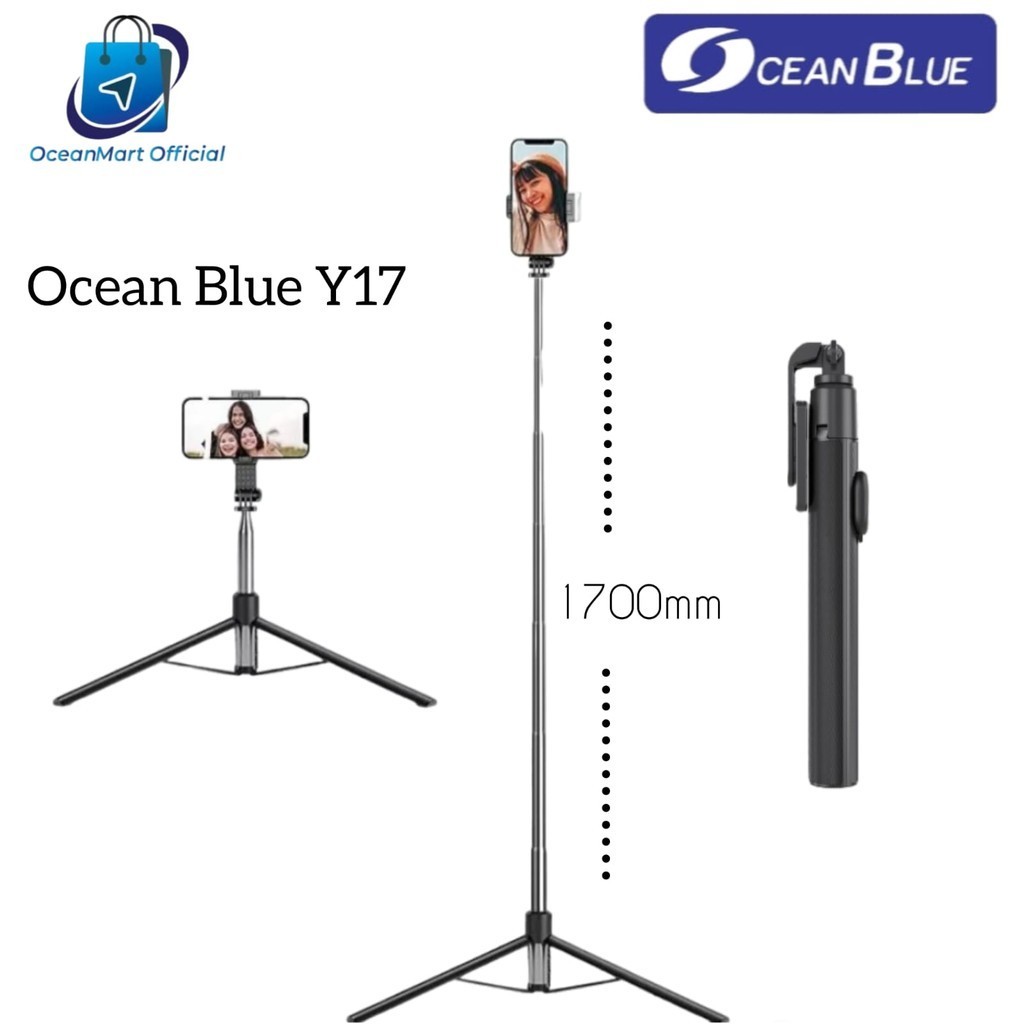 Ocean Blue OCN Y17 Tripod 1.7 Meters Remote Shutter Bluetooth ...