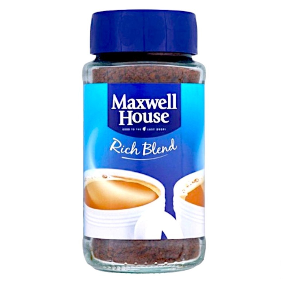 Maxwell House Rich Blend Instant Coffee Granules 200g | Shopee Philippines