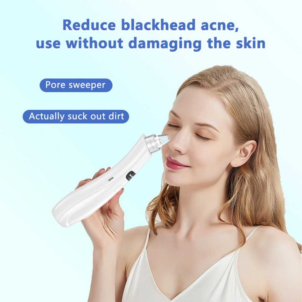 {BIG} Acne Cleaner Skin Pore Cleaner with Replaceable Heads Usb ...