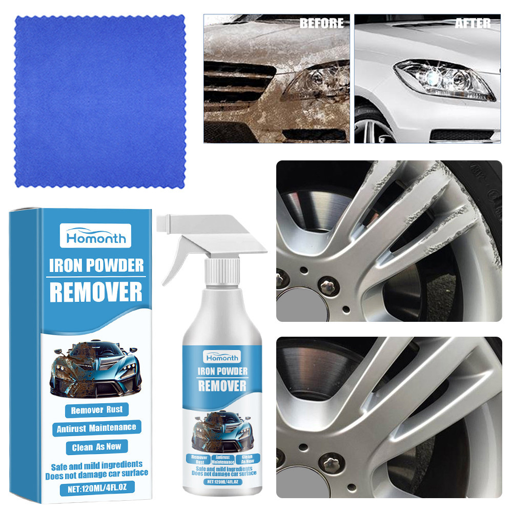 120ml Car Rust Removal Spray Derusting Spray Rust Iron Remover ...