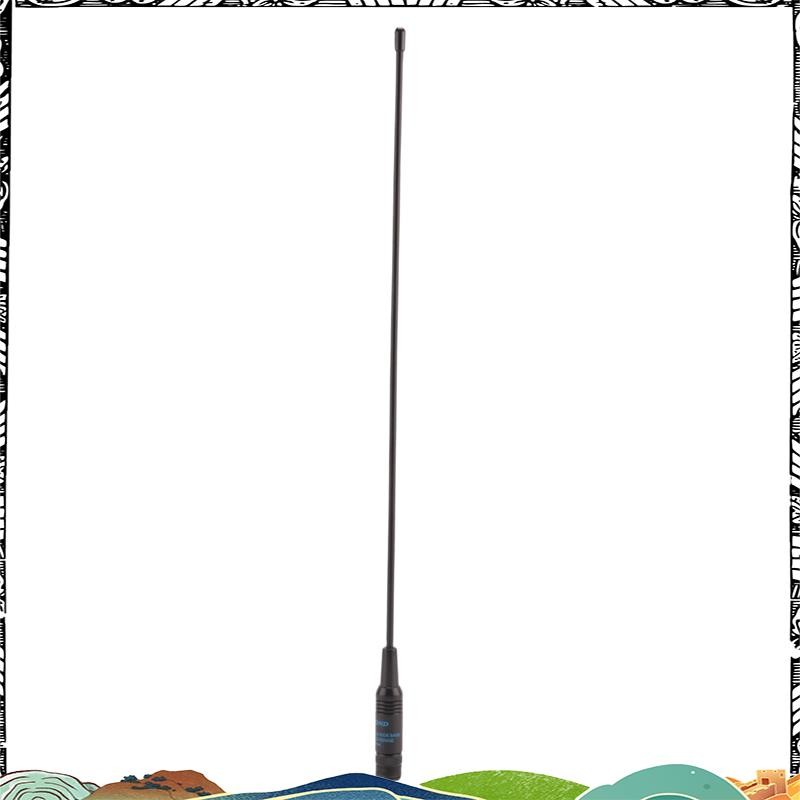Antenna Portatile Bi-Banda VHF/UHF RH-771 Con Connettore BNC - Per Radio Walkie-talkie, Lunghezza 38 Cm